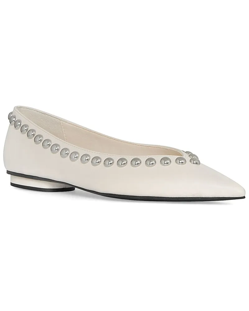 Rebecca Minkoff Studded Leather Ballet Flat Nocolor