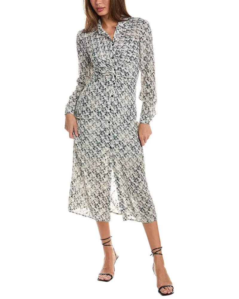Pinko Lugagnano Maxi Dress Grey