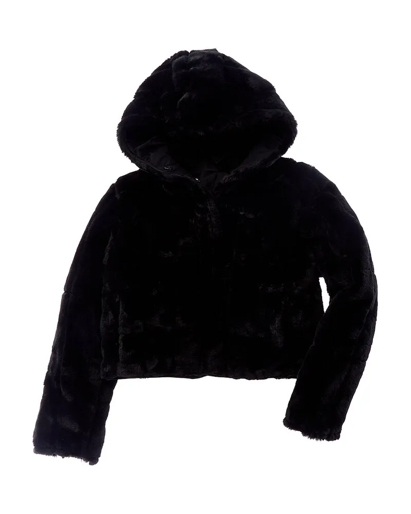 Sam Edelman Vertical Blocks Reversible Jacket Black