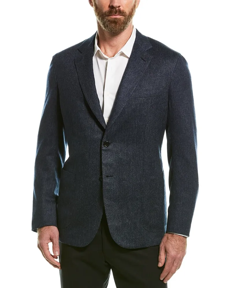 Brioni Cashmere Blazer Black