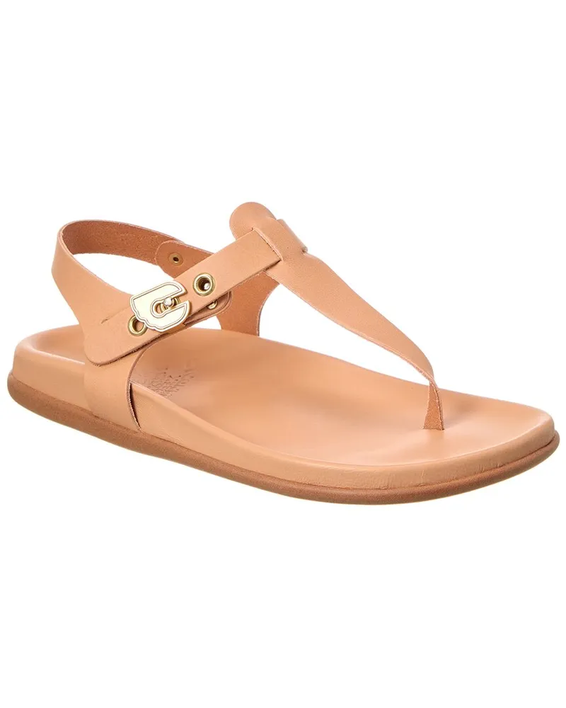 Ancient Greek Sandals Alki Leather Sandal Brown