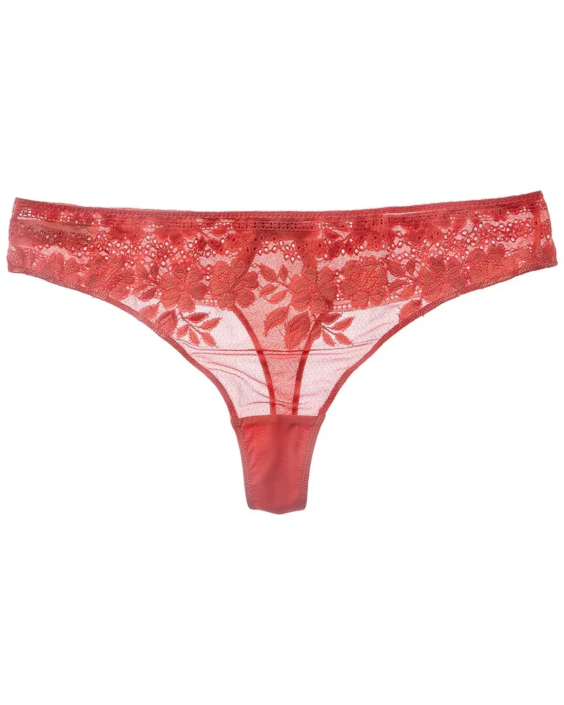 Simone Pérèle Simone Perele Heloise Thong Pink