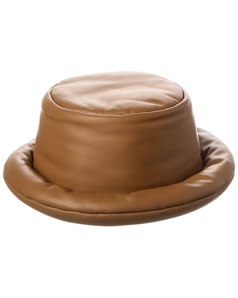 TOD'S TOD’s Leather Bucket Hat Brown