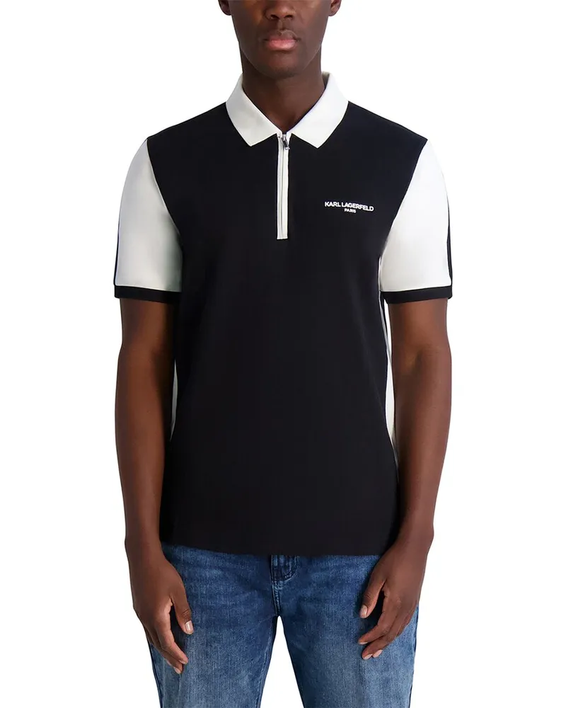 Karl Lagerfeld Colorblock Logo Polo Shirt Nocolor