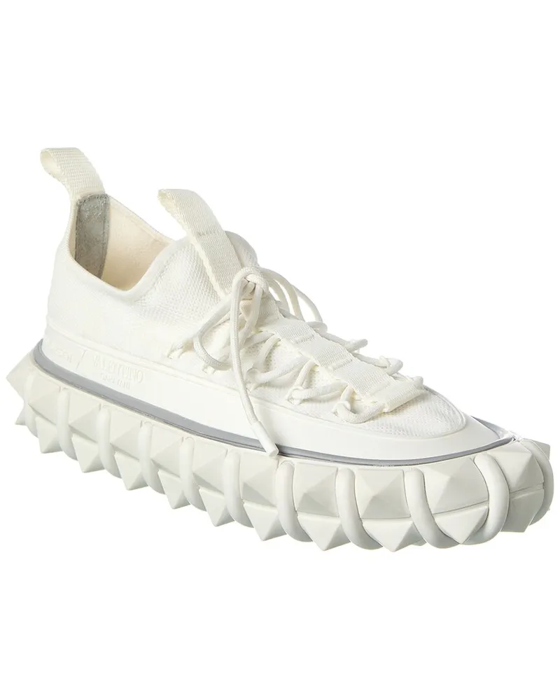 Valentino Garavani Craig Green x  Knit & Rubber Sneaker White