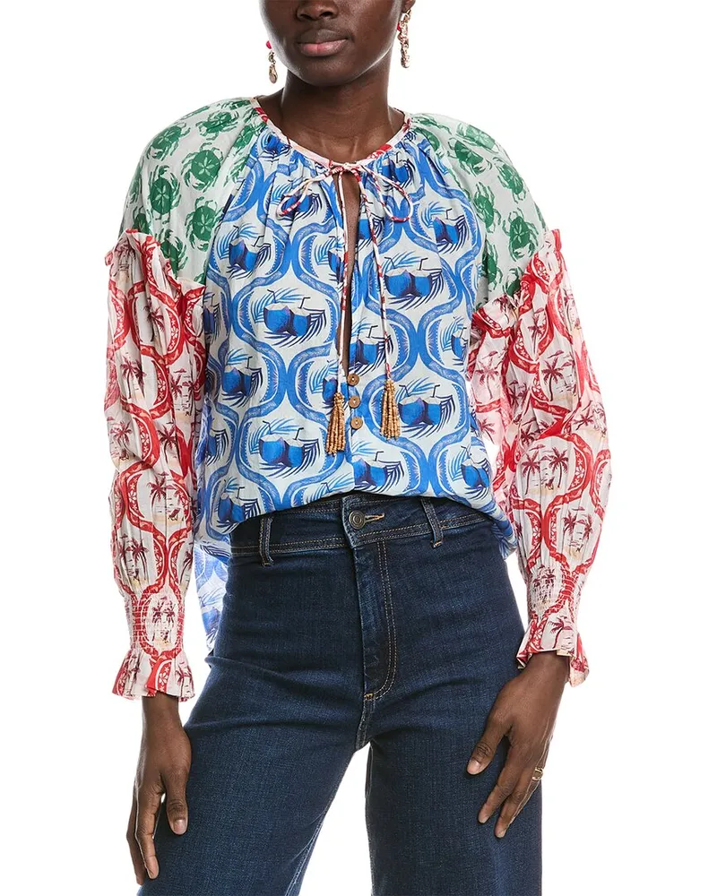 FARM Rio Summer Mix Multicolor Blouse Nocolor