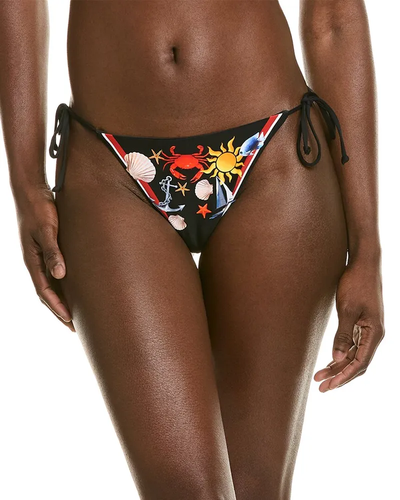 WeWoreWhat Tie Bikini Bottom Black