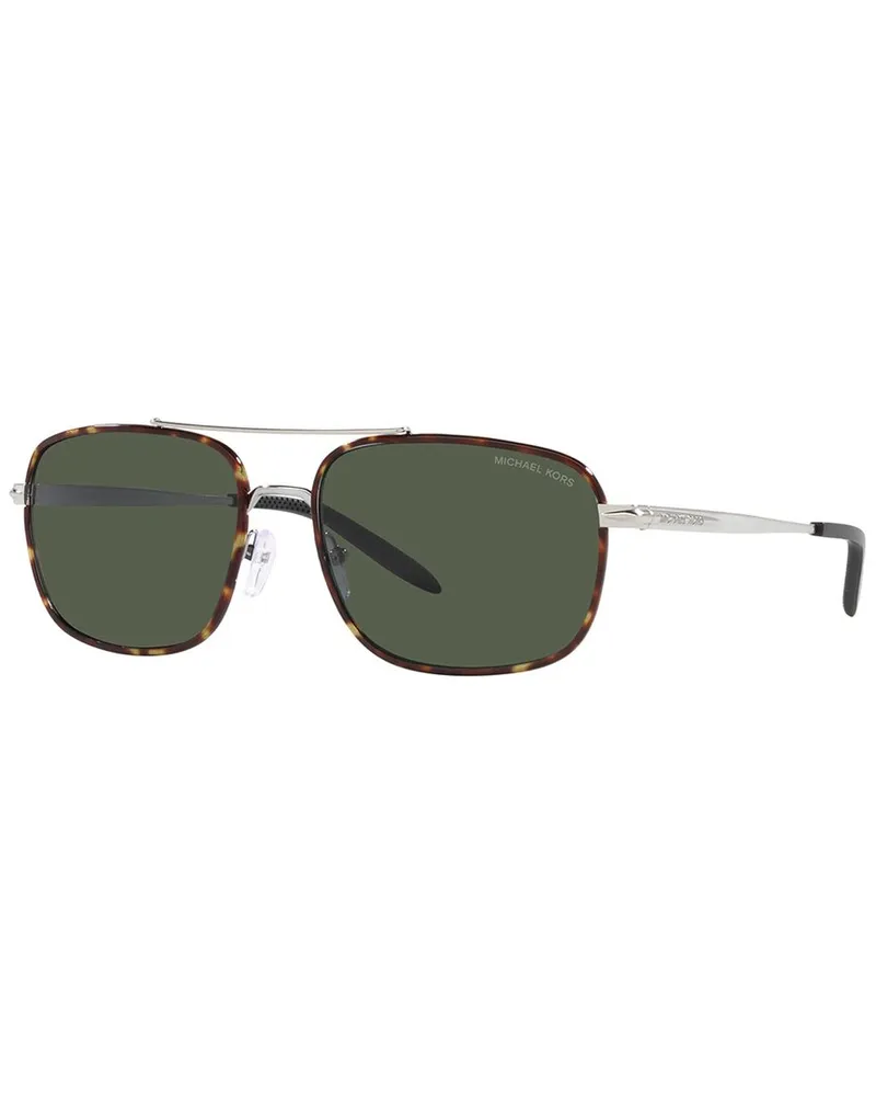 Michael Kors Men's MK1133J 60mm Sunglasses Silver