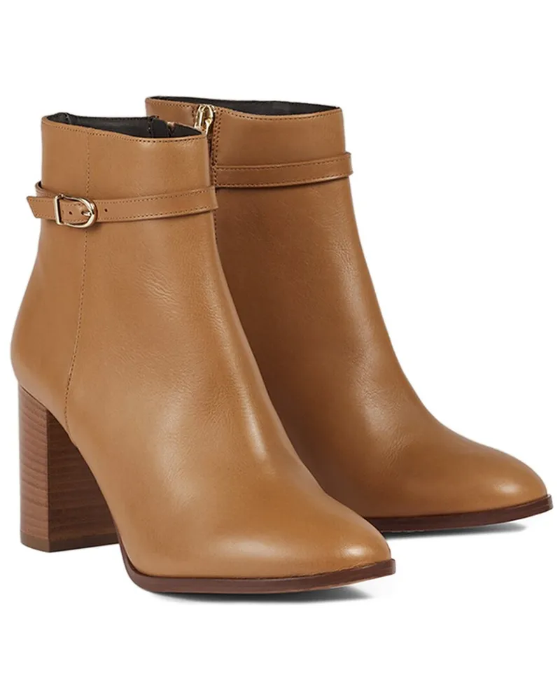 L.K.Bennett  Bryony Leather Ankle Boot Nocolor