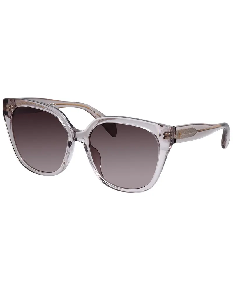 Rag & Bone Women's 1073 56mm Sunglasses Brown