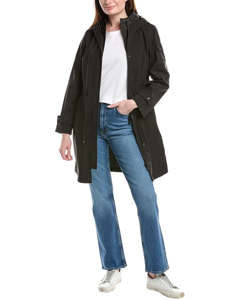 Sam Edelman Trench Coat Black