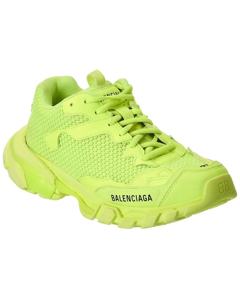 Balenciaga Track Mesh Sneaker Yellow