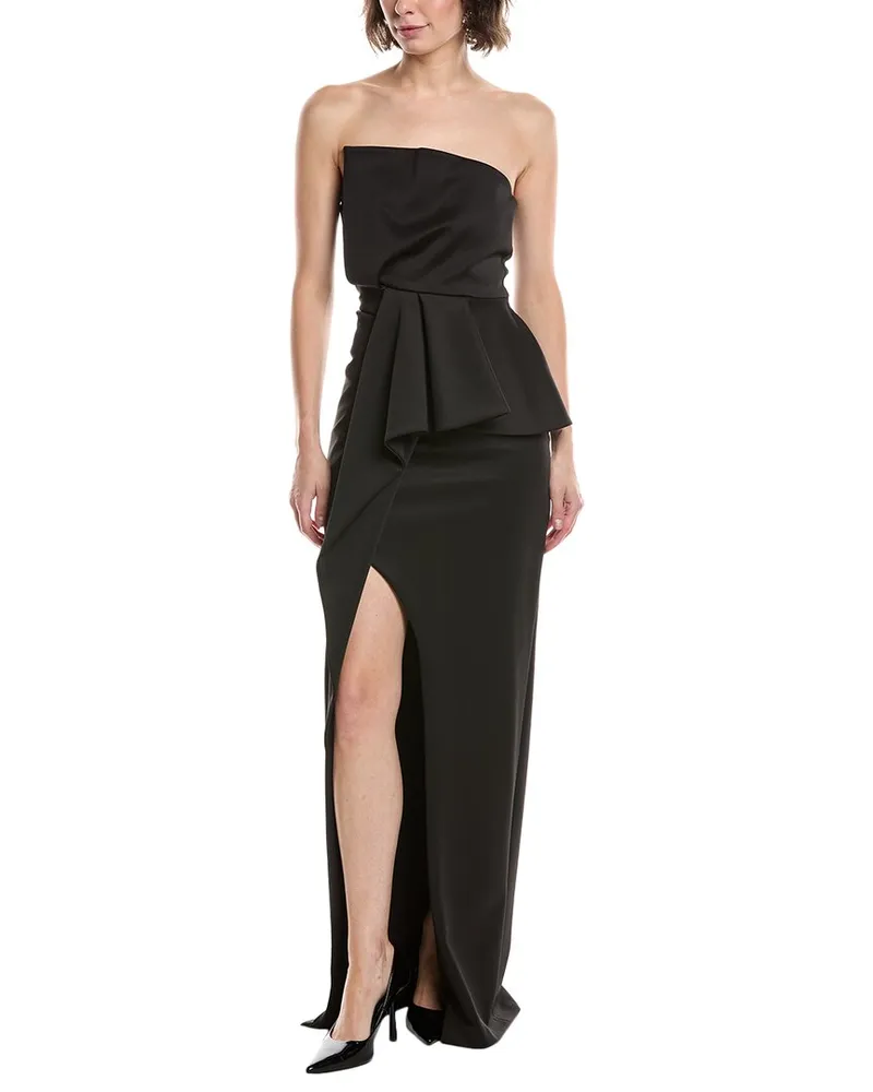 Black Halo Jonas Gown Black