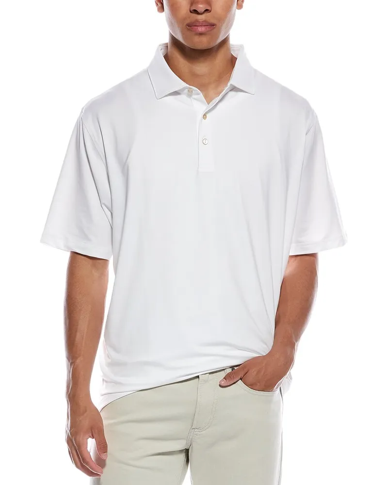 Peter Millar Polo T-Shirt White