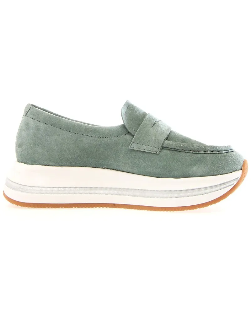 Voile Blanche Merry Leather Loafer Green