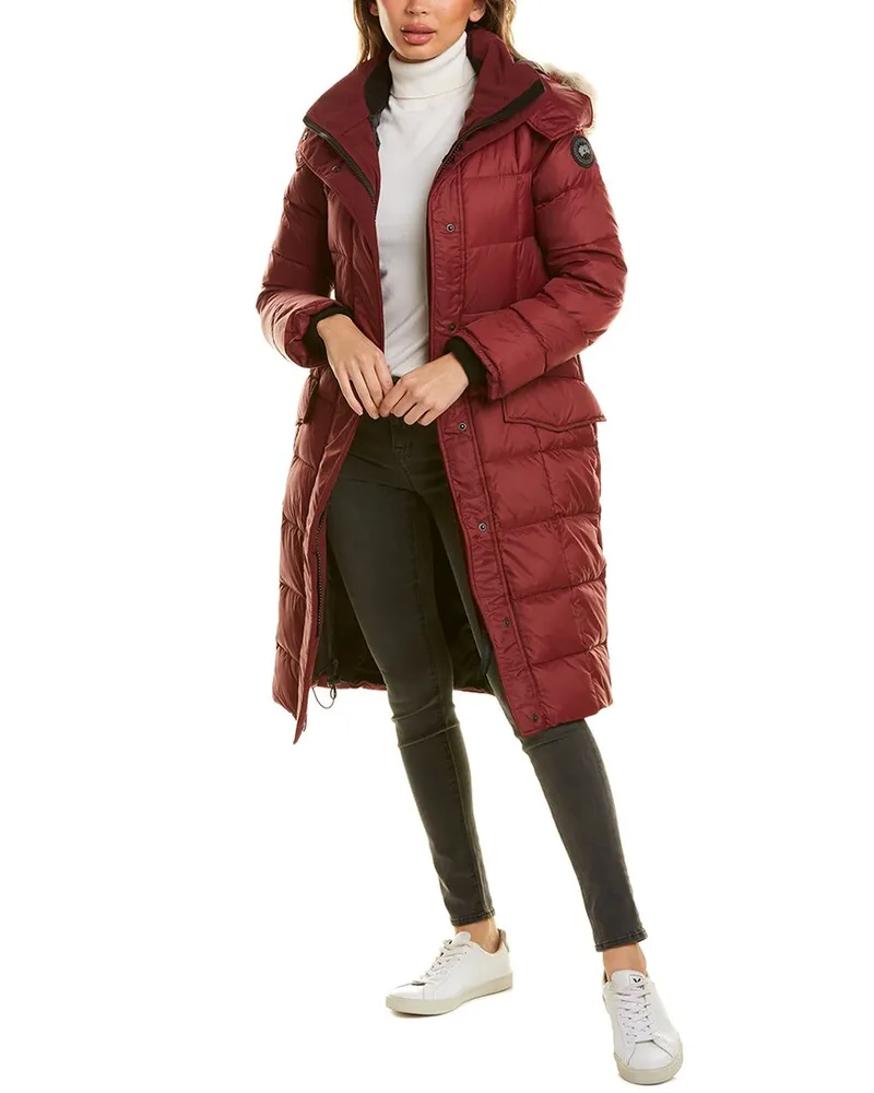 Canada Goose Lunenberg Down Parka Red