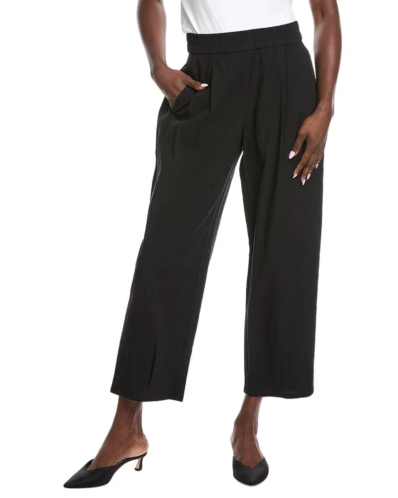 Eileen Fisher Wide Leg Pant Black