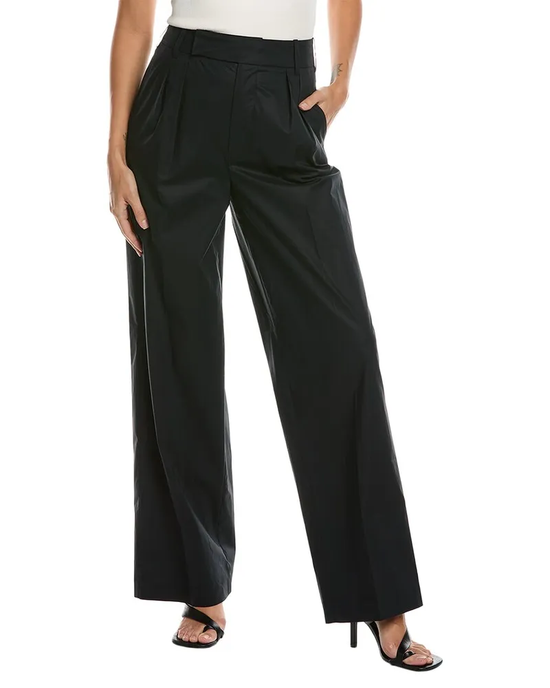7 for all mankind Pleated Trouser Black