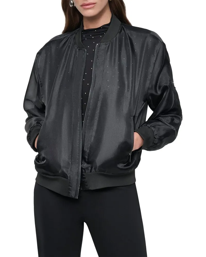 DKNY Organza Jacket Black