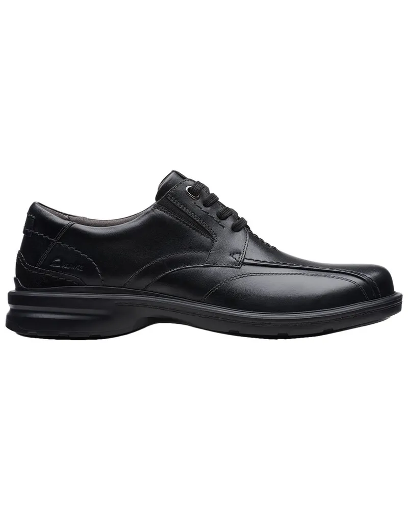 Clarks Gessler Lace Leather Oxford Nocolor