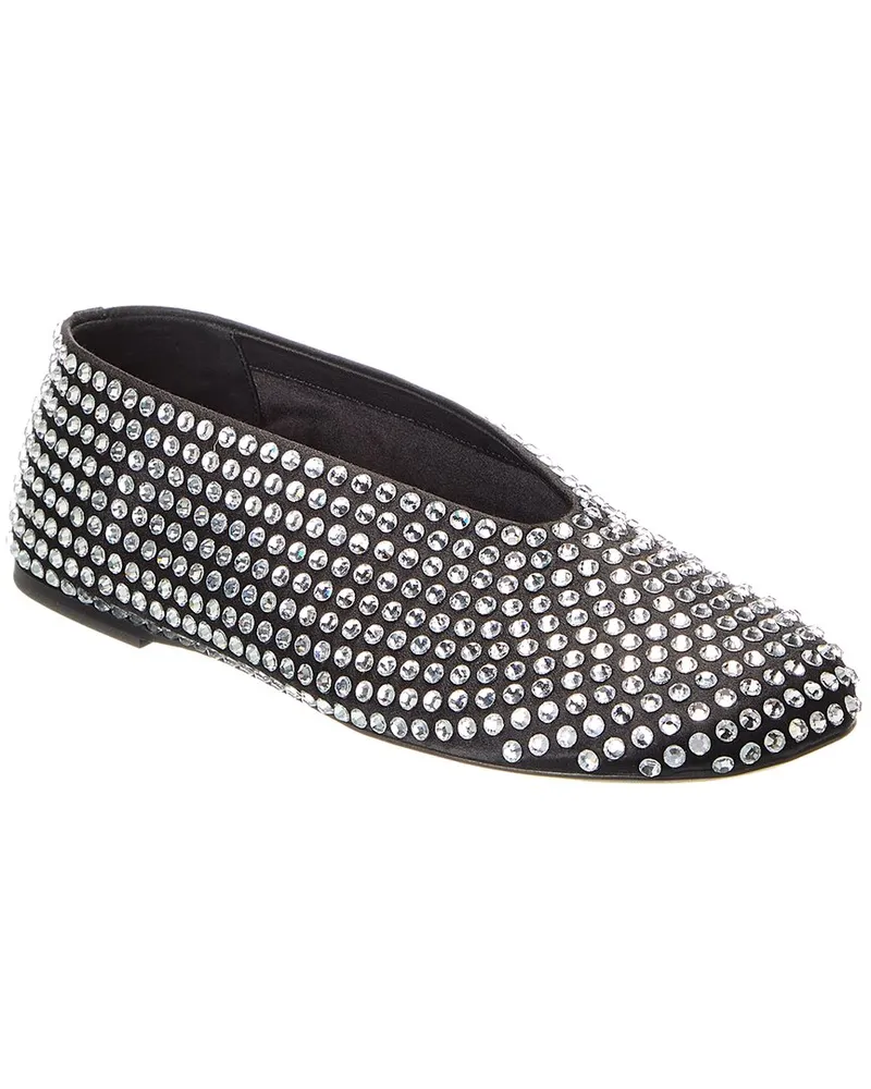 KHAITE The Marcy Silk Flat Black