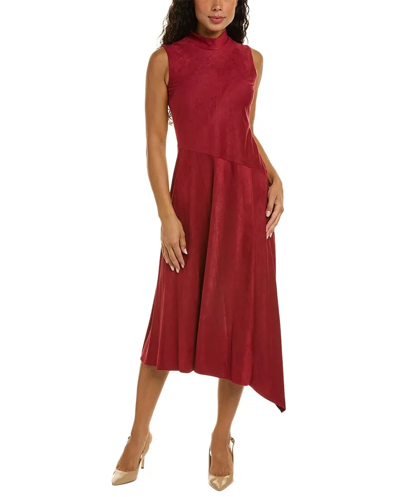 taylor Double Sided Midi Dress Red