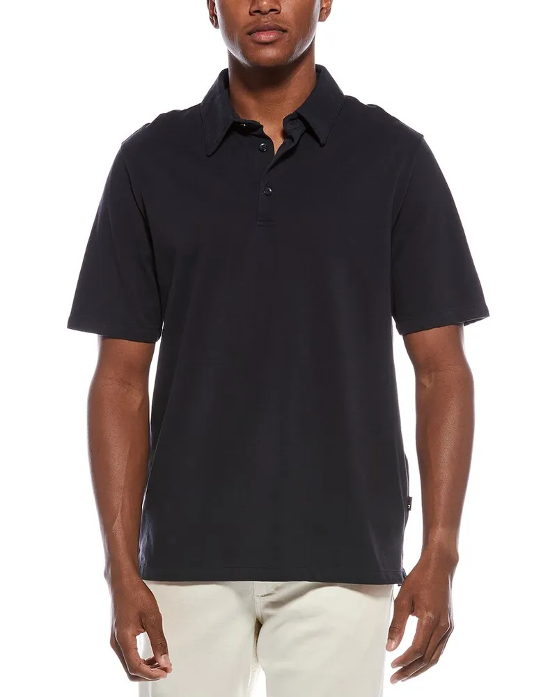 7 for all mankind Pique Polo Shirt Blue