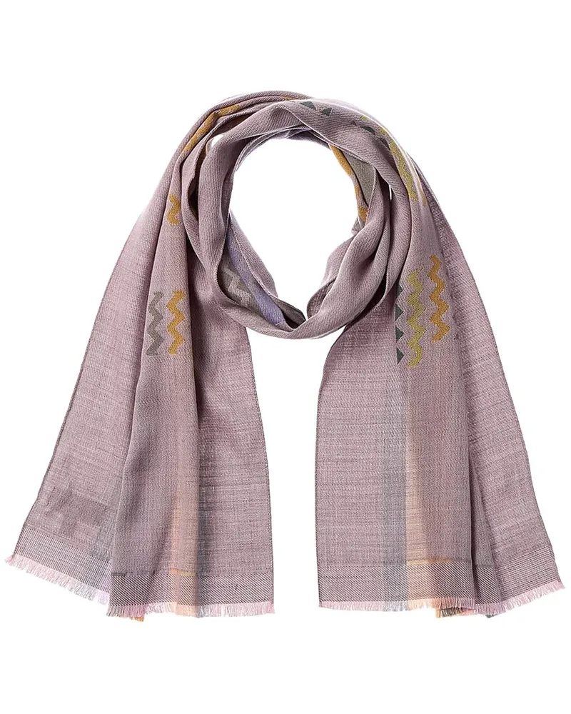 Missoni Wool Scarf Pink