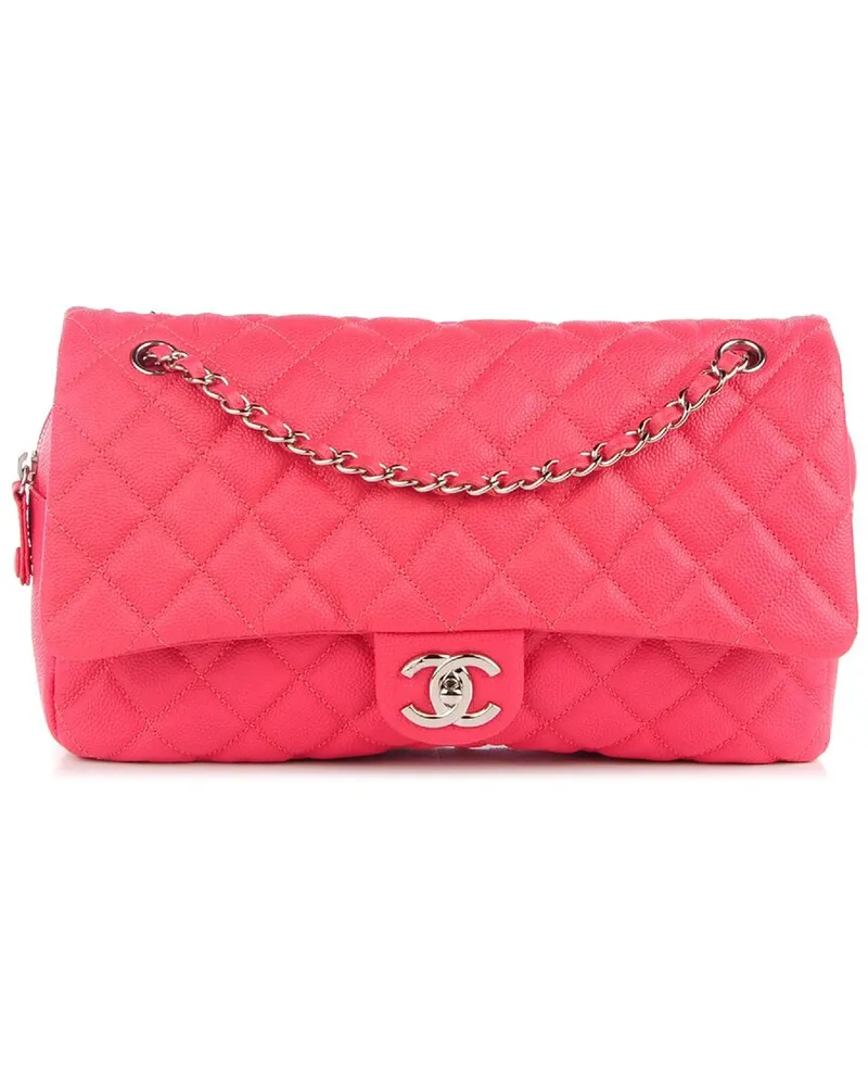 Chanel Pink Caviar Leather Easy Flap (Authentic Pre-Loved Nocolor
