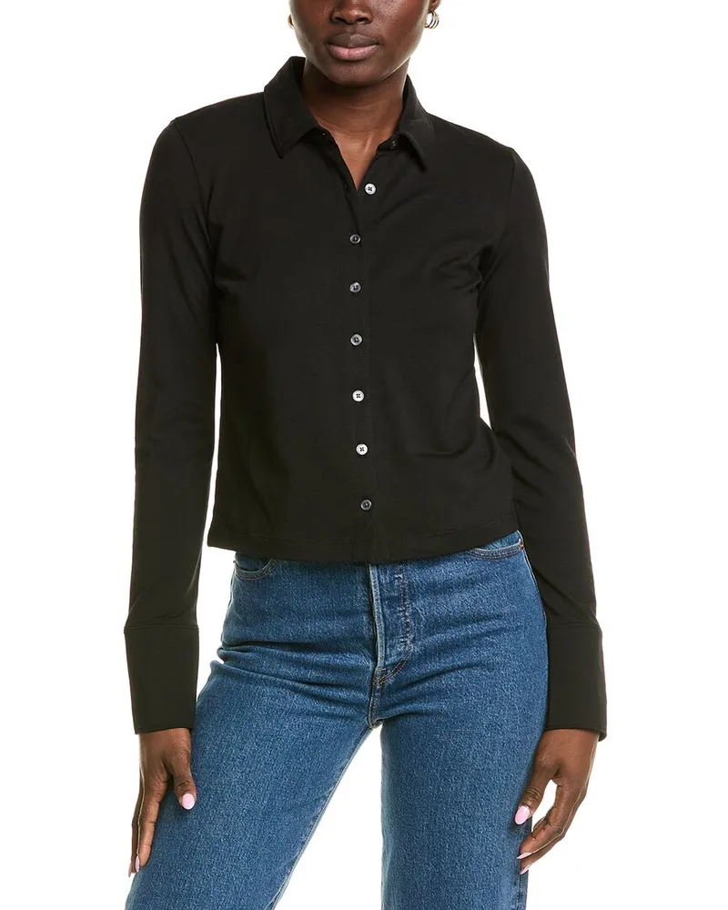 ATM Button Shirt Black