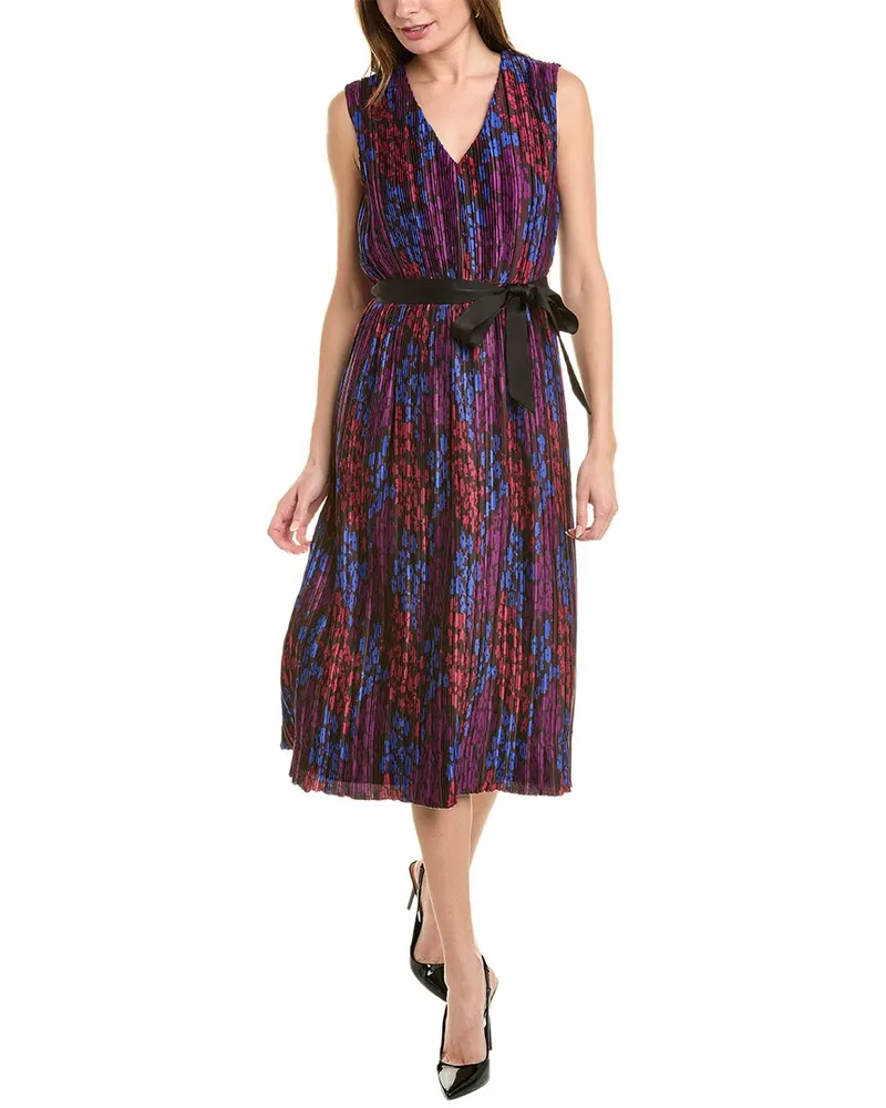 Halston Kieran Midi Dress Blue