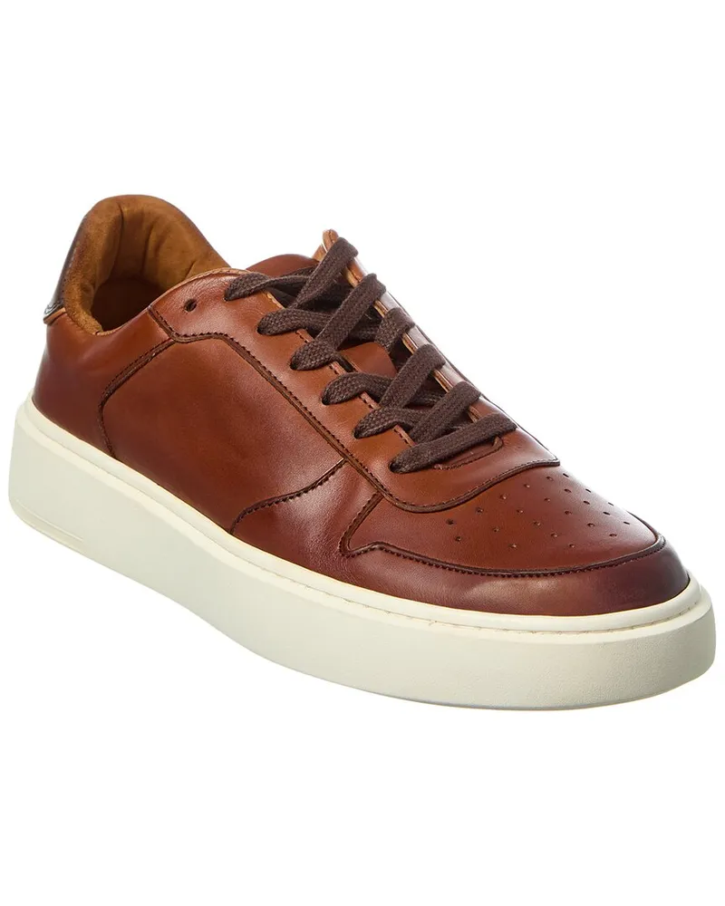 Allen Edmonds Owen Leather Sneaker Brown