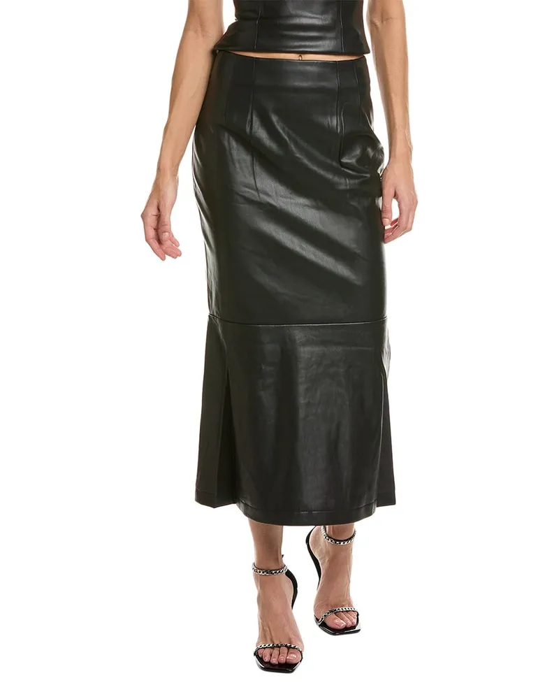 STAUD Laurel Skirt Black
