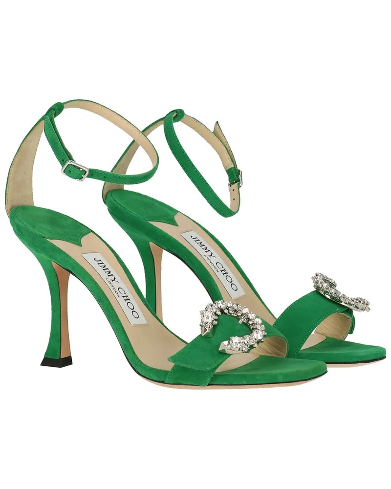 Jimmy Choo Marsai 90 Suede Sandal Nocolor