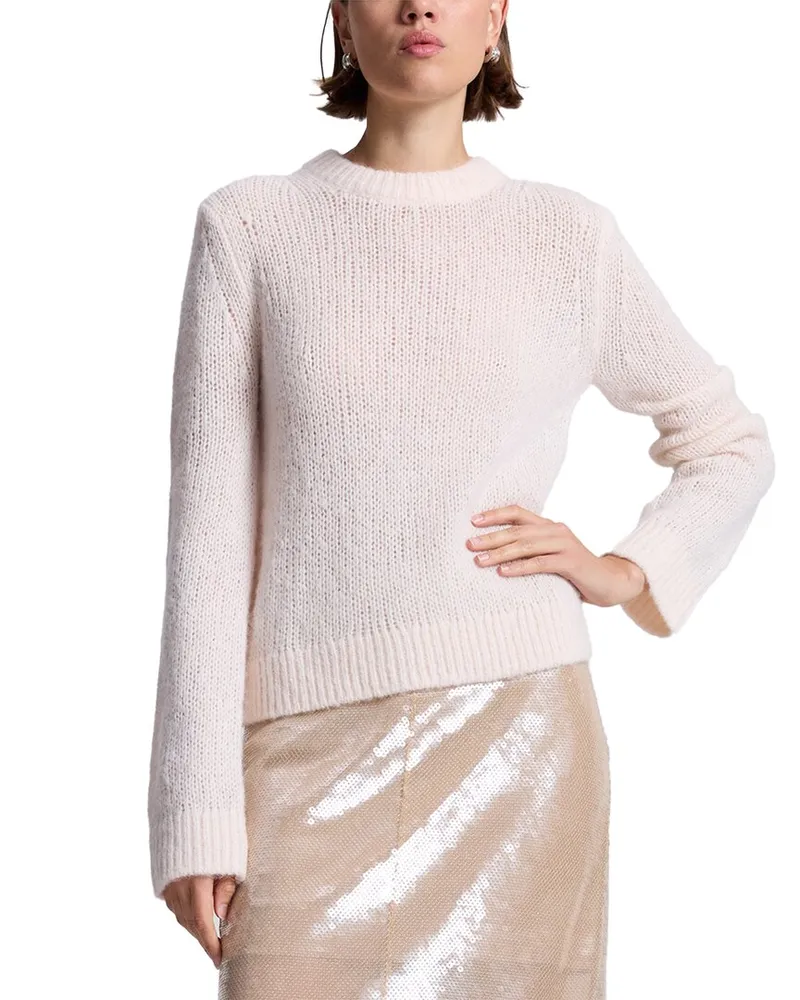 A.L.C. Bowie Alpaca & Wool-Blend Sweater Pink