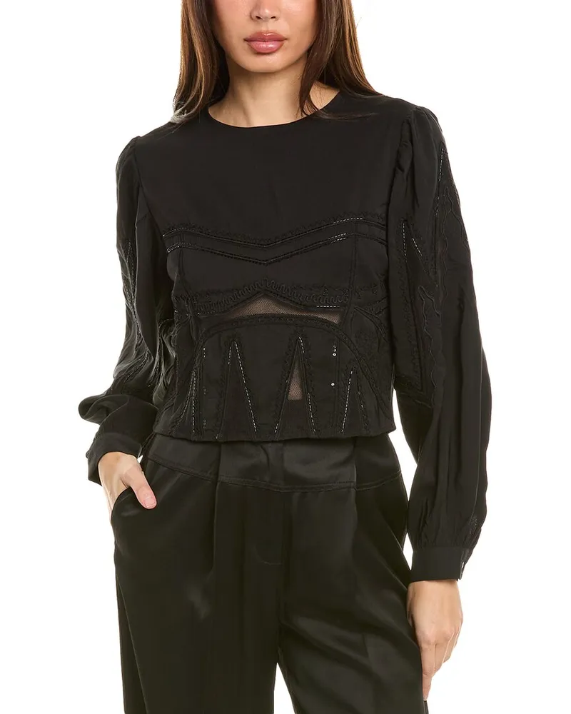 IRO Mirama Top Black