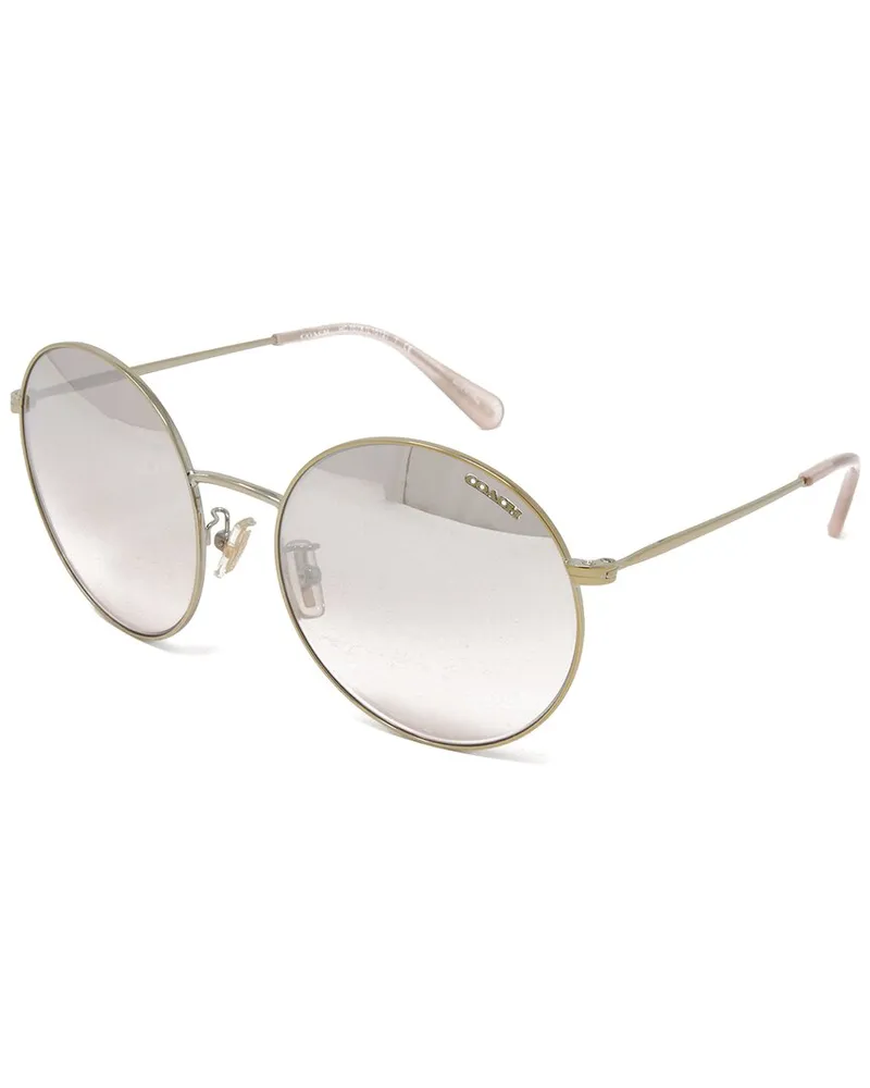 Coach Women's HC7078 56mm Sunglasses Gold