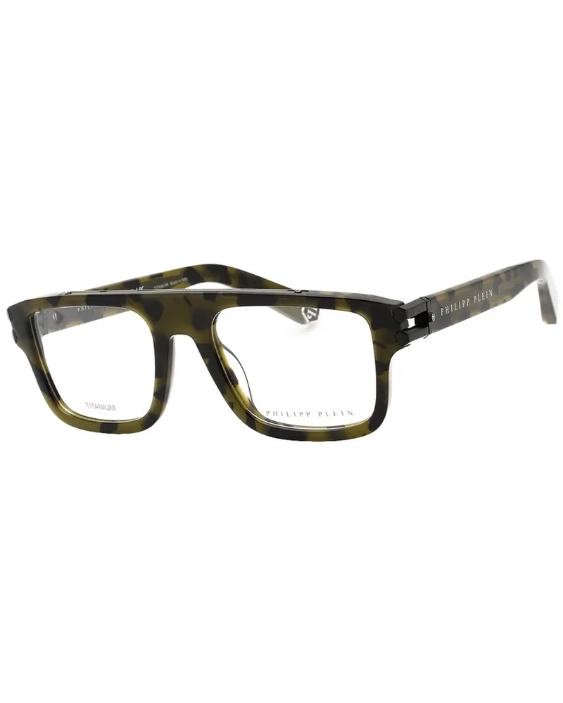 Philipp Plein Men's VPP021M 53mm Optical Frames Nocolor