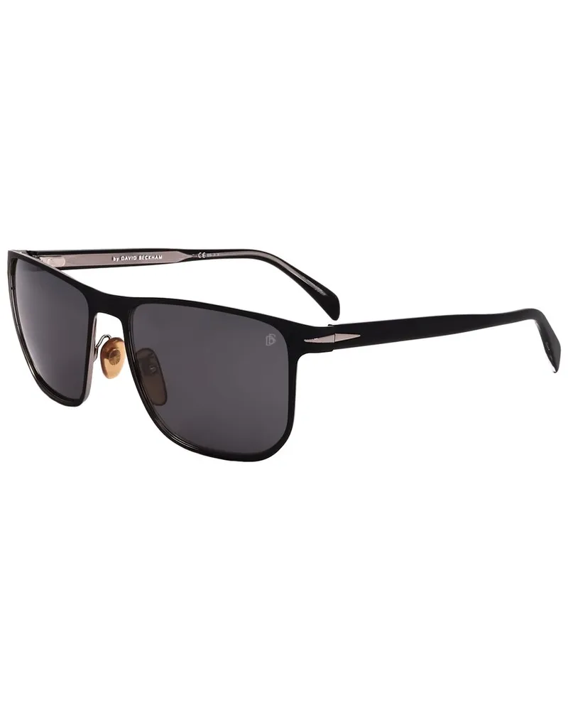 David Beckham Men's DB 1061/S 58mm Polarized Sunglasses Black