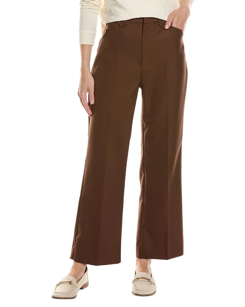 The Great The Western Wool-Blend Trouser Brown
