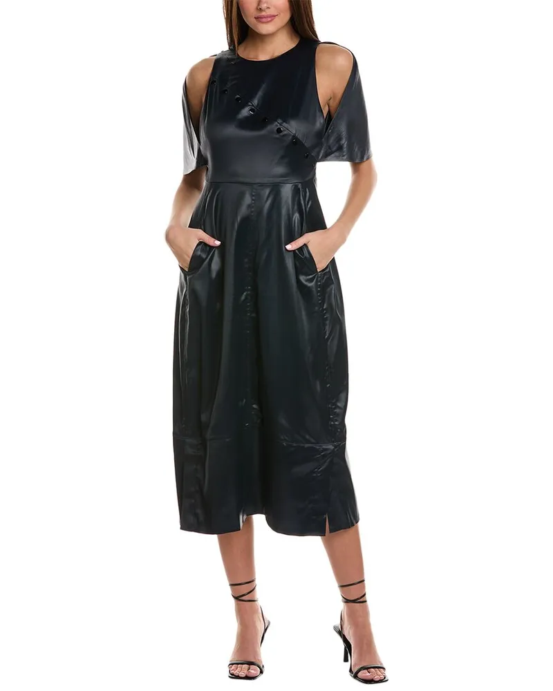 3.1 phillip lim Cape Dress Navy