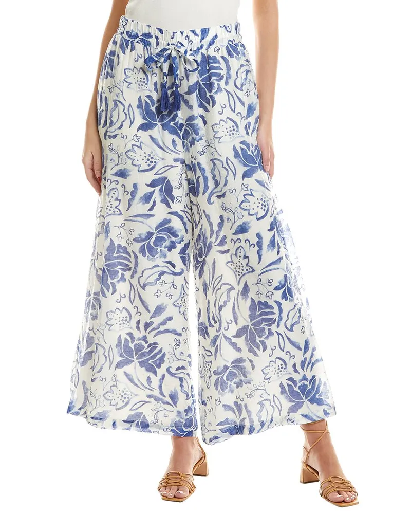 Vince Camuto Wide Leg Elastic Waist Pant Nocolor