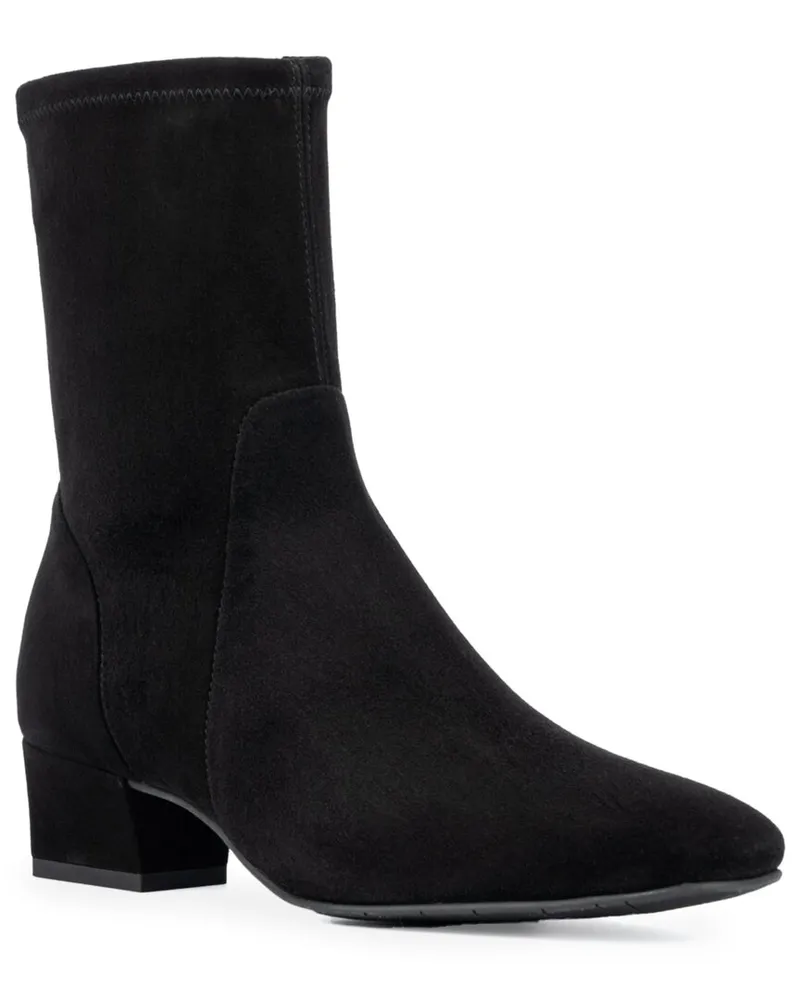 Aquatalia Stassi Weatherproof Suede Boot Black