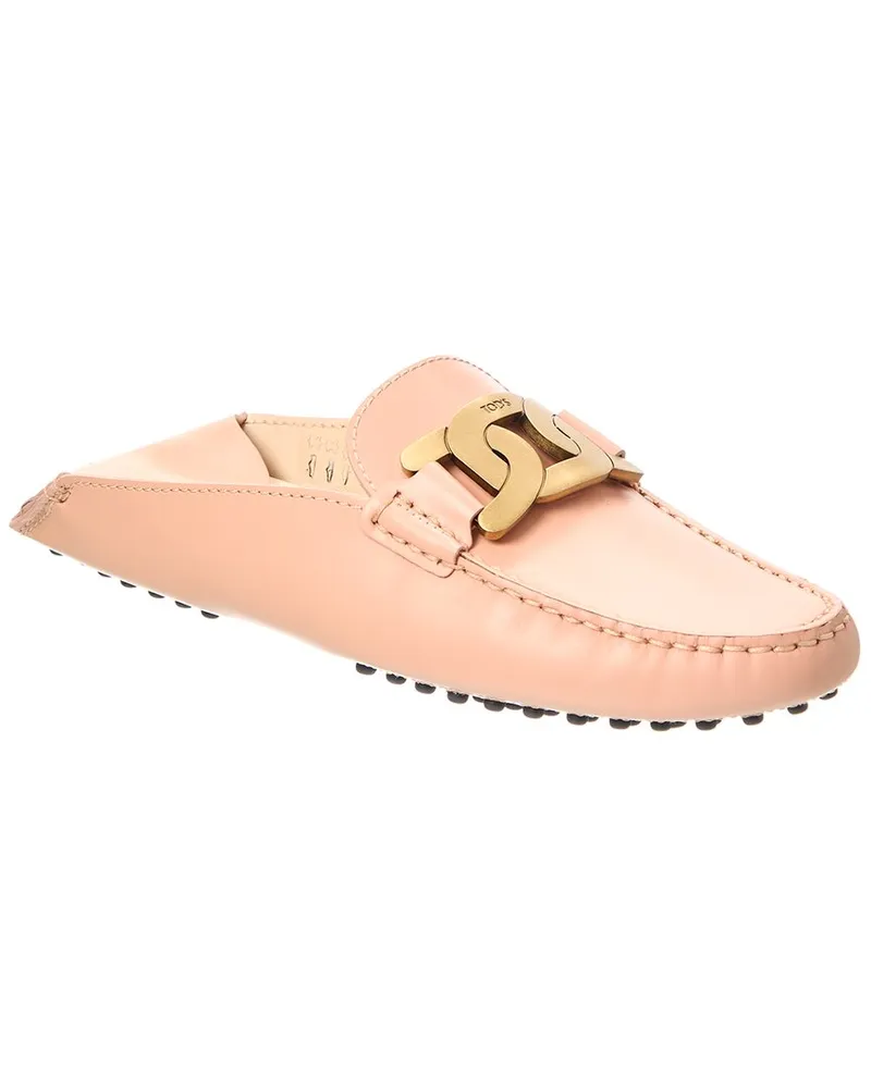 TOD'S TOD’s Gommini Leather Mule Orange