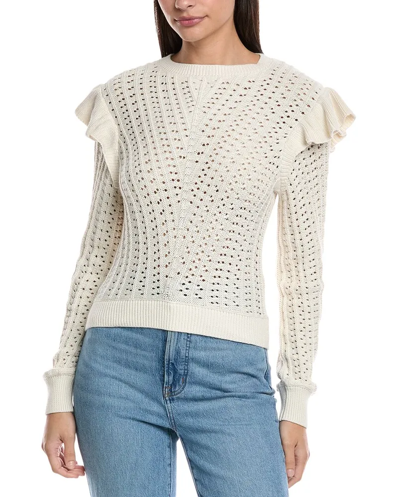 Nation Ltd Kay Pullover White