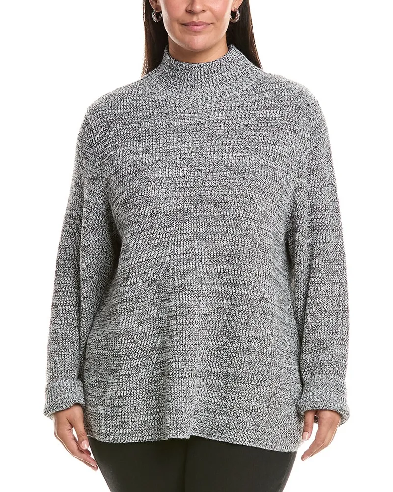 Marina Rinaldi Plus Kastel Wool-Blend Sweater Nocolor