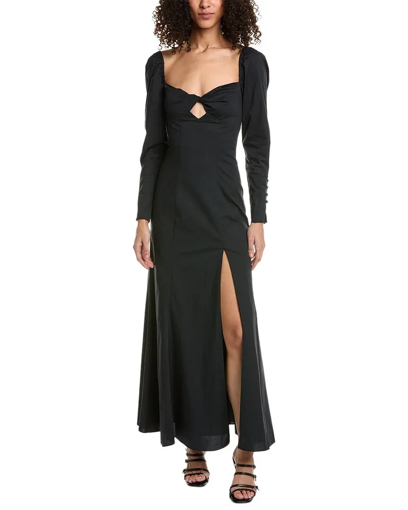 STAUD Josephine Dress Black