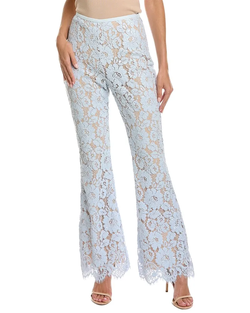 Michael Kors Floral Lace Paillette Flare Pant Nocolor