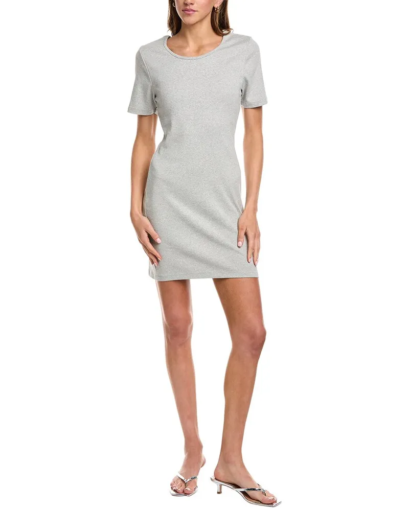 Officine Generale Officine Generale Hortense Shirt Dress Gray
