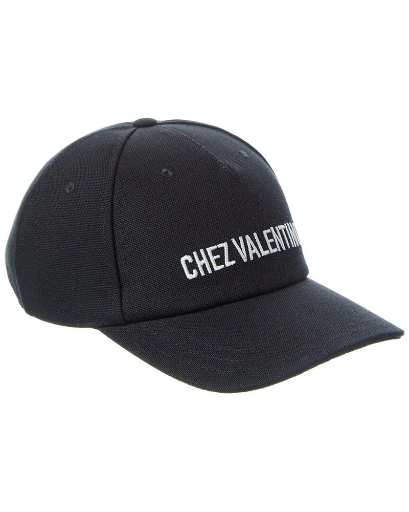 Valentino Garavani Chez Valentino Baseball Cap Black